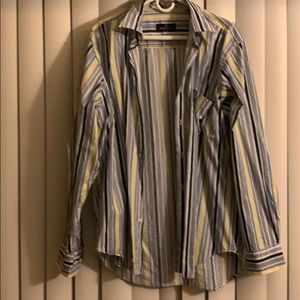BUGATCHI stripped shirt